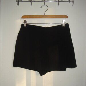 Black Asymmetric Skort from Zara